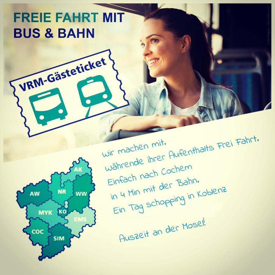 Haus Moselliebe B&B Ediger-Eller Luaran gambar